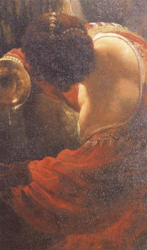 Rembrandt van rijn Detail of write on the wall Germany oil painting art